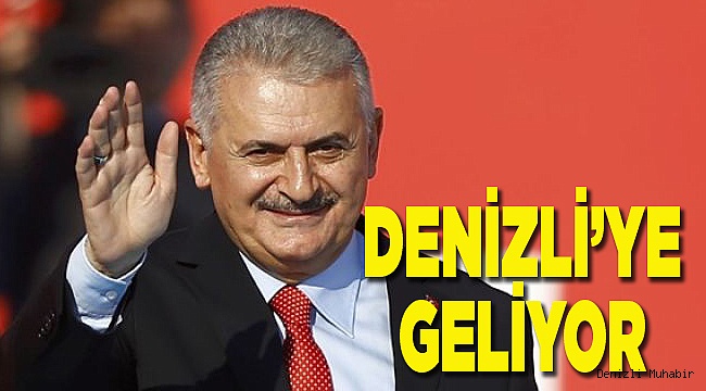 BAŞBAKAN YILDIRIM GELİYOR