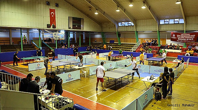 BÜYÜKŞEHİR'DE MASA TENİSİ TURNUVASI HEYECANI