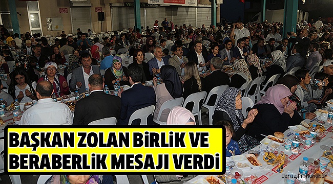 BÜYÜKŞEHİR’İN GÖNÜL SOFRASI YENİ MAHALLE’DE KURULDU