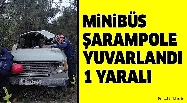 ÇAL'DA KORKUTAN KAZA