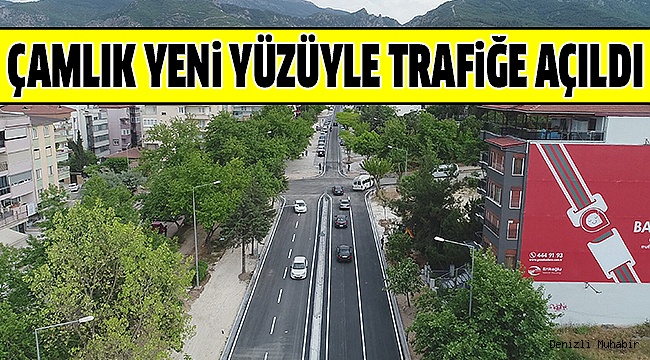 ÇAMLIK BULVARI ASFALTLANARAK HİZMETE GİRDİ