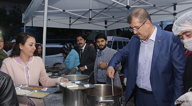 ÇİVRİL BELEDİYESİ'NDEN İFTAR PROGRAMI