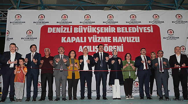 Denizli, bir kapalı yüzme havuzuna daha kavuştu