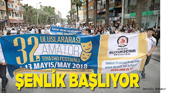 Denizli ünlü tiyatrocuları ağırlayacak