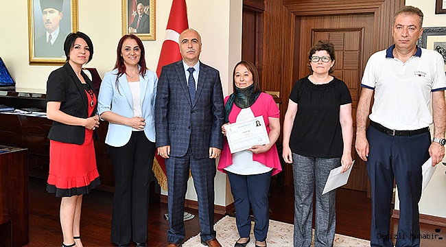 DOĞUM EBELERİNE BAŞARI BELGESİ VERİLDİ