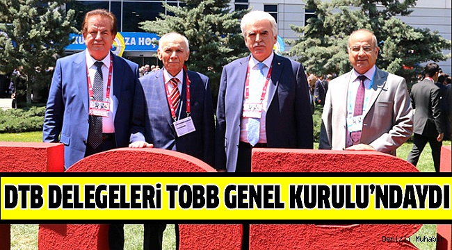 DTB 74. GENEL KURULA KATILDI