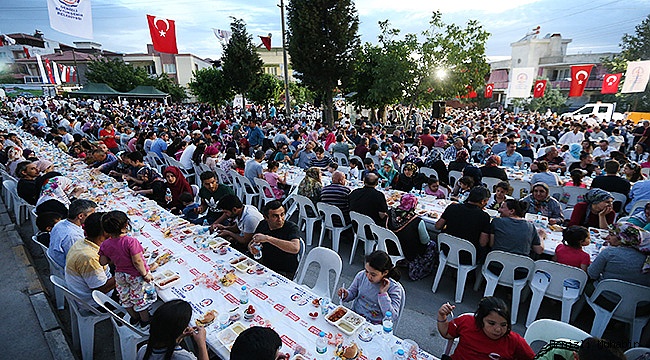 Gönül Sofrası Aktepe’de kuruldu