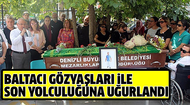 GÖREV YAPTIĞI HASTANEDE TÖREN DÜZENLENDİ