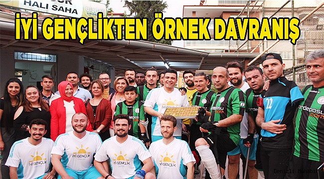İYİ Gençlikten örnek davranış