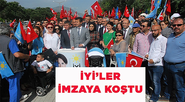 İyi Partililer Akşener için imza verdi