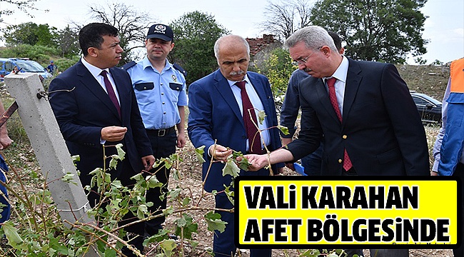 KARAHAN GÜNEY İLÇESi'NE GiTTi