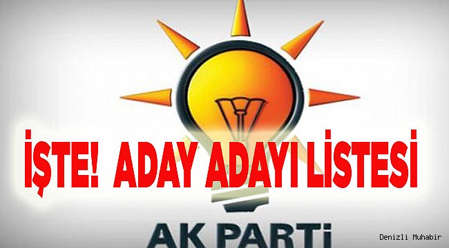 LİSTE KABARIK