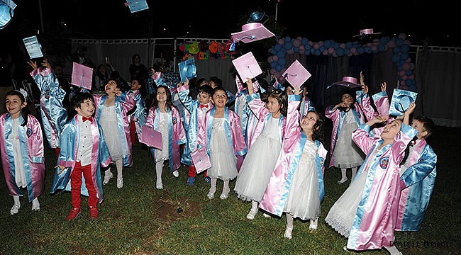 MİNİKLER MEZUNİYET HEYECANI YAŞADI