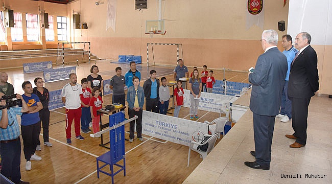 Öğrencilere Sportif Yetenek Taraması Yapılıyor
