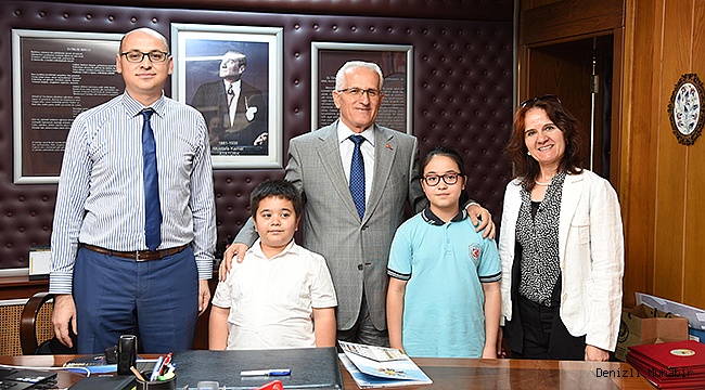 OĞUZ ÇOCUK YAZARLARI AĞIRLADI