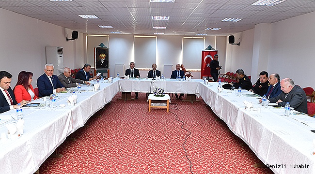 ORMAN YANGINLARI İLE MÜCADELE KOMİSYONU TOPLANDI