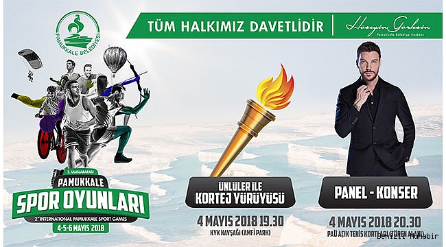 PAMUKKALE SPOR OYUNLARI BAŞLIYOR