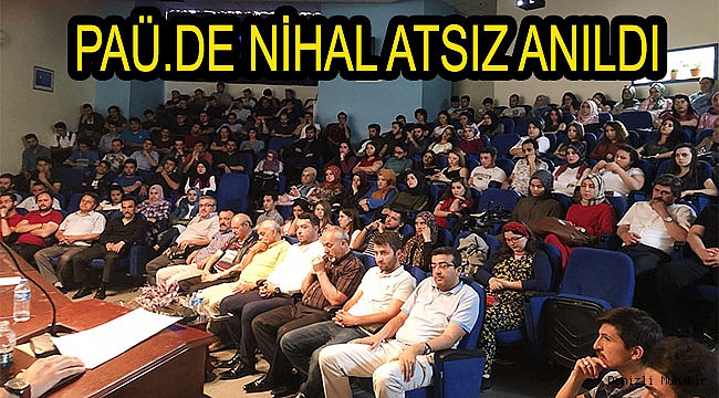 Paü’de Hüseyin Nihal Atsız Anıldı