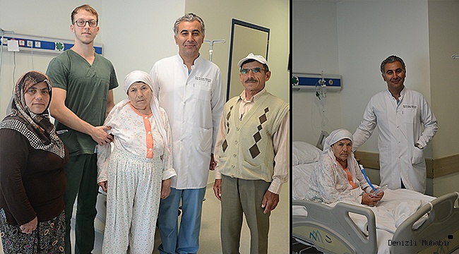 PAÜ HASTANESİNDE HAYATA TUTUNDU