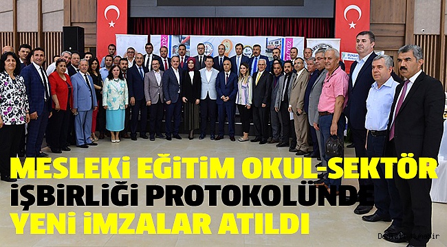 PROTOKOLE 42 SANAYİCİ VE İŞADAMI İMZA ATTI