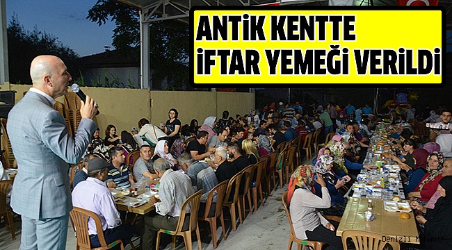 SARAYKÖY BELEDİYESİ 32 MAHALLEDE İFTAR YEMEĞİ VERECEK