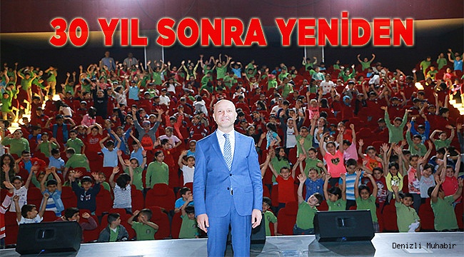 Sarayköy tam 30 yıl sonra Başkan Özbaş ile o hizmete tekrar kavuştu