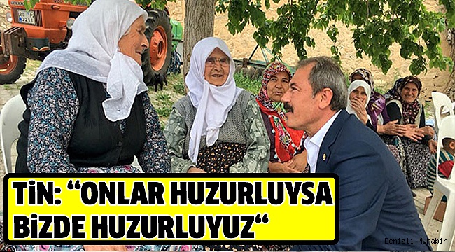TİN YAŞLILARIN TALEPLERİNİ DİNLEDİ