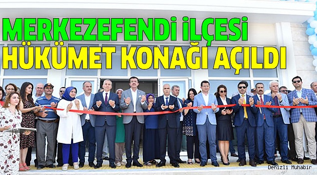 5 KATLI HÜKÜMET KONAĞI HİZMETE GİRDİ