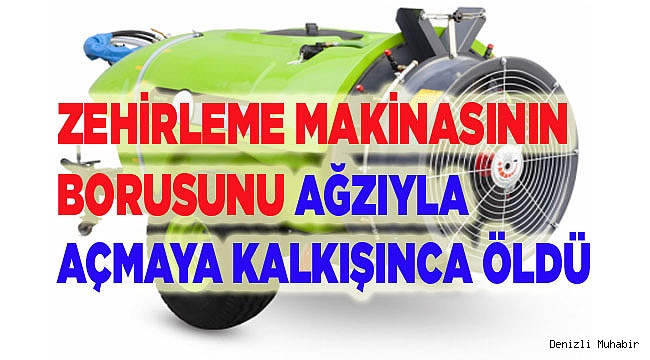 AĞAÇLARA ZEHİR ATACAKTI....