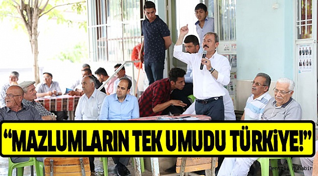 AK PARTİLİ TİN TAVASLILARLA BULUŞTU