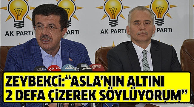 BAKAN ZEYBEKCİ, ADAYLIK İDDİALARINI YANITLADI