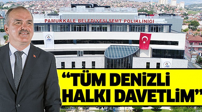 BAŞKAN GÜRLESİN’DEN AÇILIŞLARA DAVET