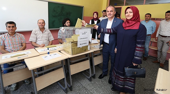BAŞKAN GÜRLESİN: “HALKIN İRADESİ SANDIĞA YANSIYACAK”