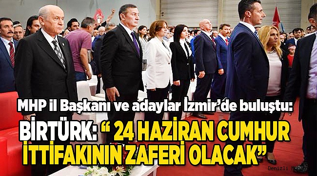 Birtürk, il Başkanları toplantısına katıldı