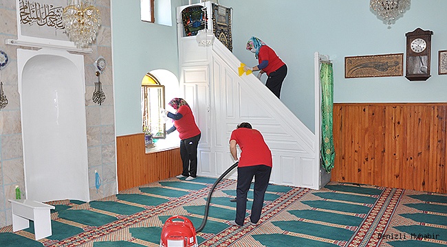 BULDAN BELEDİYESİ CAMİLERİ BAYRAMA HAZIRLIYOR