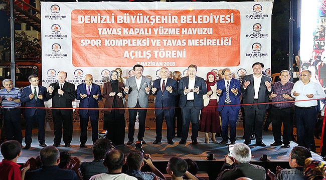 BÜYÜKŞEHİR'DEN TAVAS'A MUHTEŞEM ESERLER