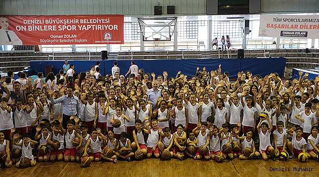 Büyükşehir Yaz Spor Okul kayıtları başladı