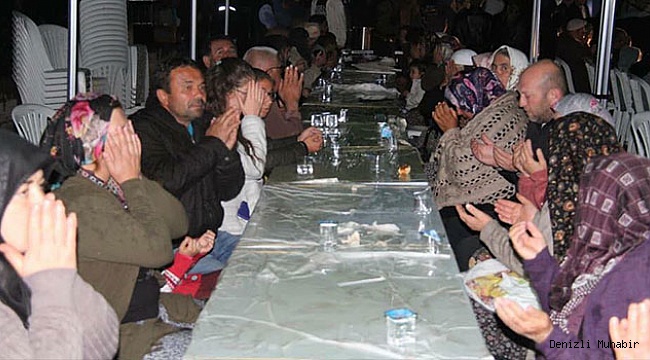 ÇİVRİL’DE İFTAR SOFRASI 27. KEZ KURULDU