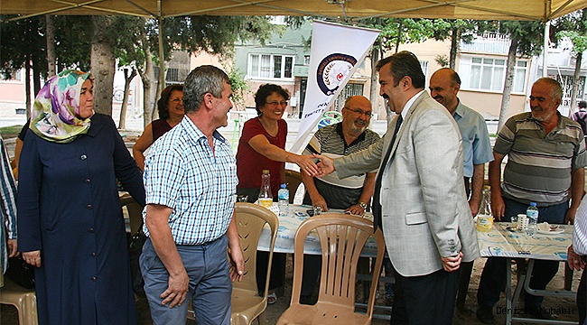 Denizli Emniyet Müdürü Demir vatandaşlarla buluştu