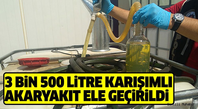 EMNİYETTEN AKARYAKIT KAÇAKÇILARINA DARBE