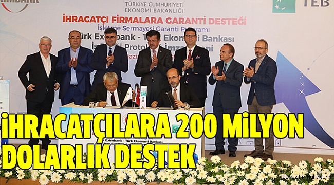 EXİMBANK VE TEB ARASINDA PROTOKOL İMZALANDI