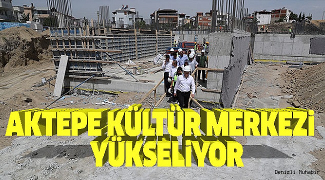 GÜRLESİN, İNŞATTA İNCELEMELERDE BULUNDU