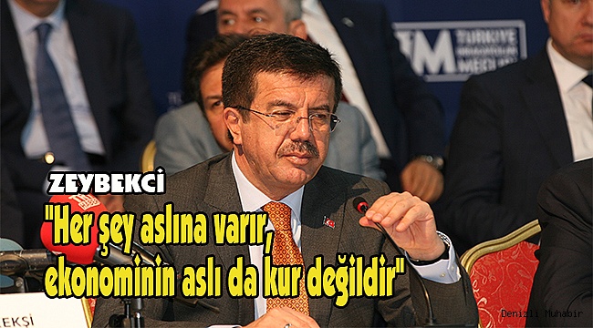 "Kara bulutlara rağmen reel sektörümüz dimdik ayakta"