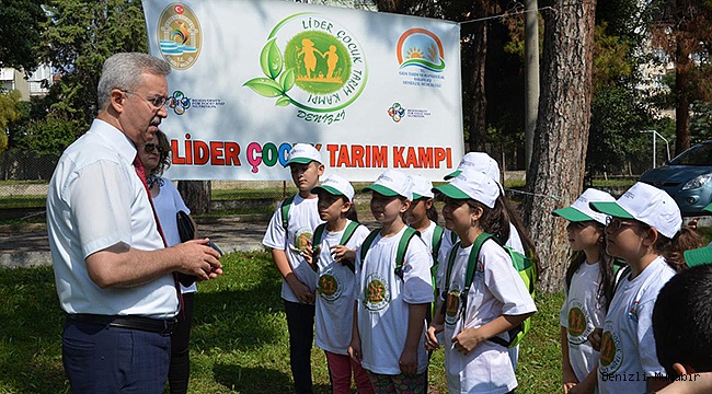 LİDER ÇOCUK TARIM KAMPI TAMAMLANDI