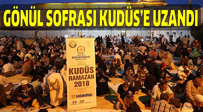 MESCİD-İ AKSA’DA 1000 KİŞİYE İFTAR