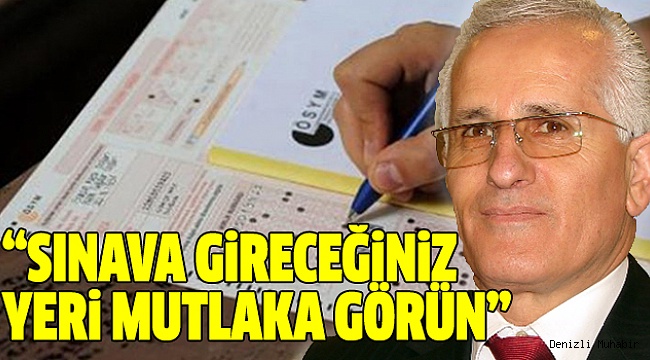 OĞUZ’DAN YKS ÖĞRENCİLERİNE SON UYARILAR