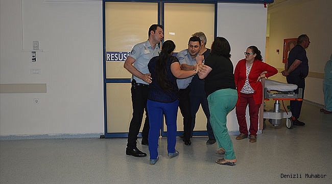 PAÜ HASTANESİNDE GERÇEĞİ ARATMAYAN TATBİKATLAR