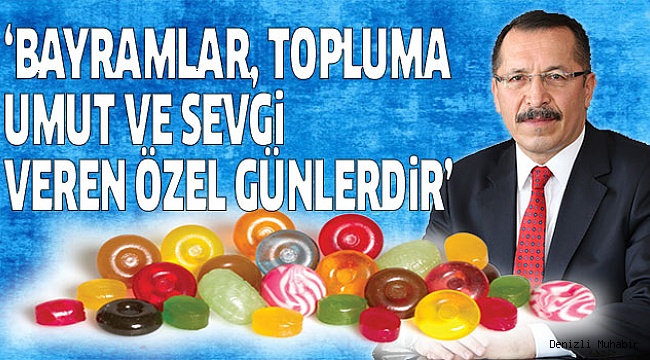REKTÖR BAĞ'DAN RAMAZAN BAYRAMI MESAJI