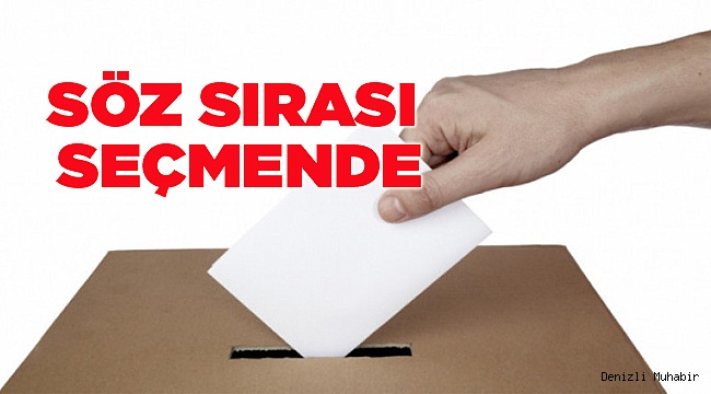 SÖZ SIRASI SEÇMENDE