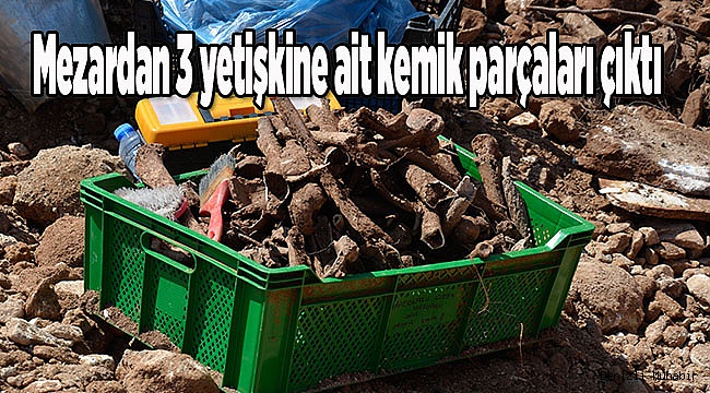 Temel kazısında Bizans dönemine ait mezar bulundu
